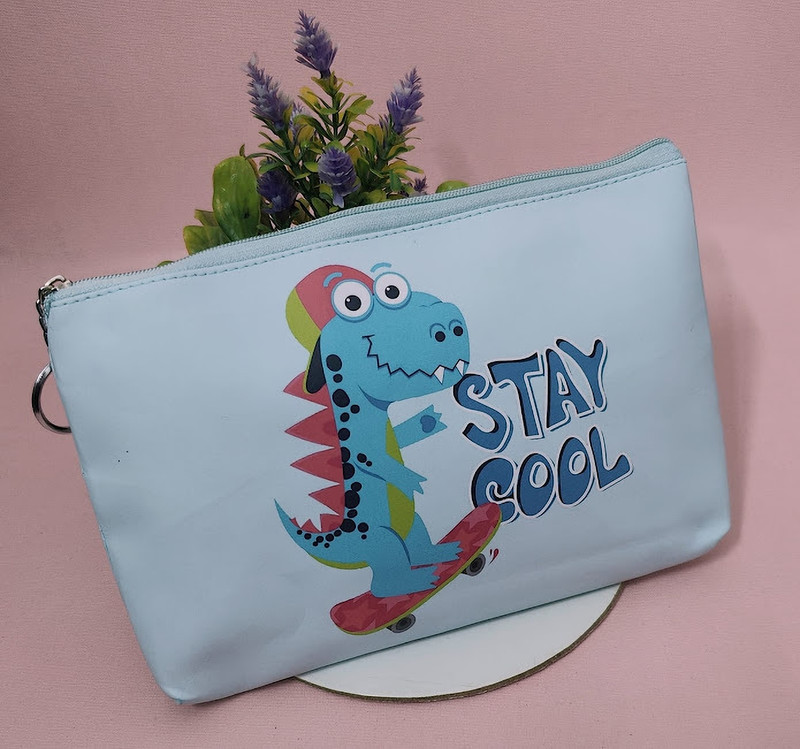 Tera13 Dinosaur Coin Pouch for Boys Your Loose Change, Keys, and Small Organized Coin Purse(Pack of 2)