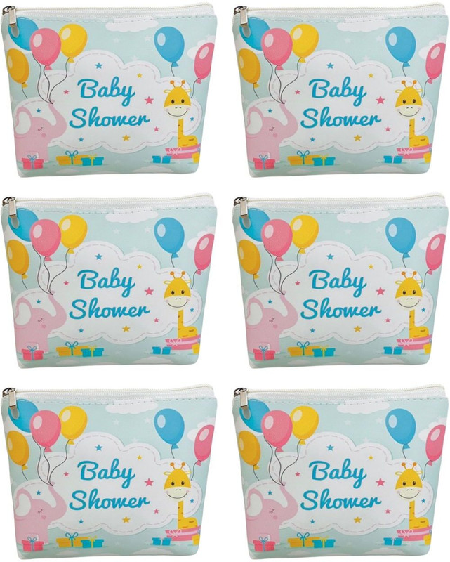Le Delite baby shower coin purse candy pouch - 6 piece I baby shower return gifts Coin Purse