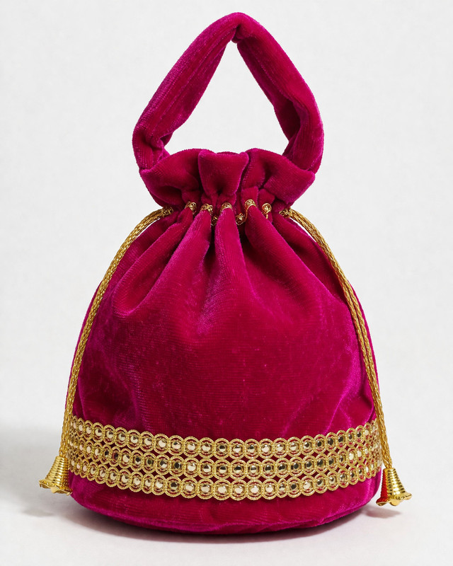 Fashionanila Magenta pink GL Wristlet