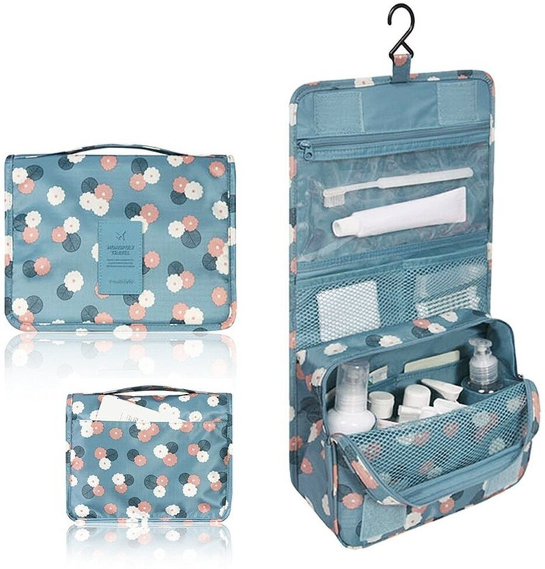 Dhayana Hanging Travel Toiletry Bag Cosmetic Makeup Pouch Cosmetic Bag