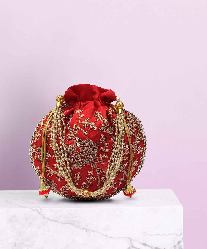 HouseOfCommon Potli::Pouch Hand Bag Potli