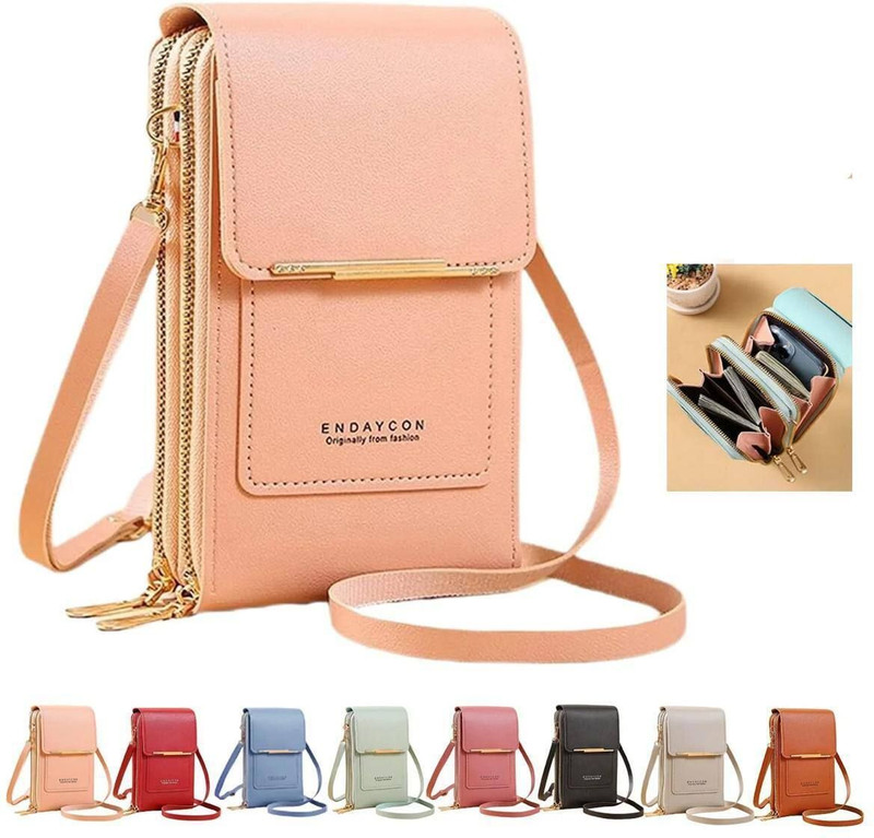 DEVYAMI Touch Screen Crossbody Phone Purse Mobile Pouch