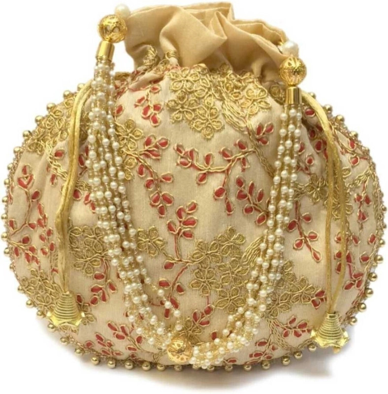 SF Beauty Silk fancy potli Potli
