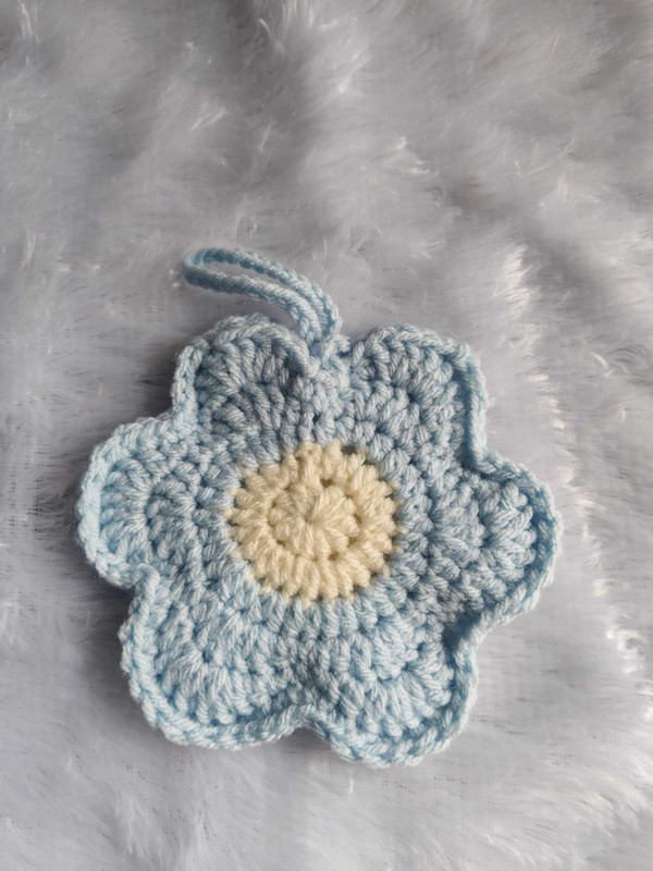 Siva Crochet Handmade Flower pouch (Pack of 1) Coin Purse