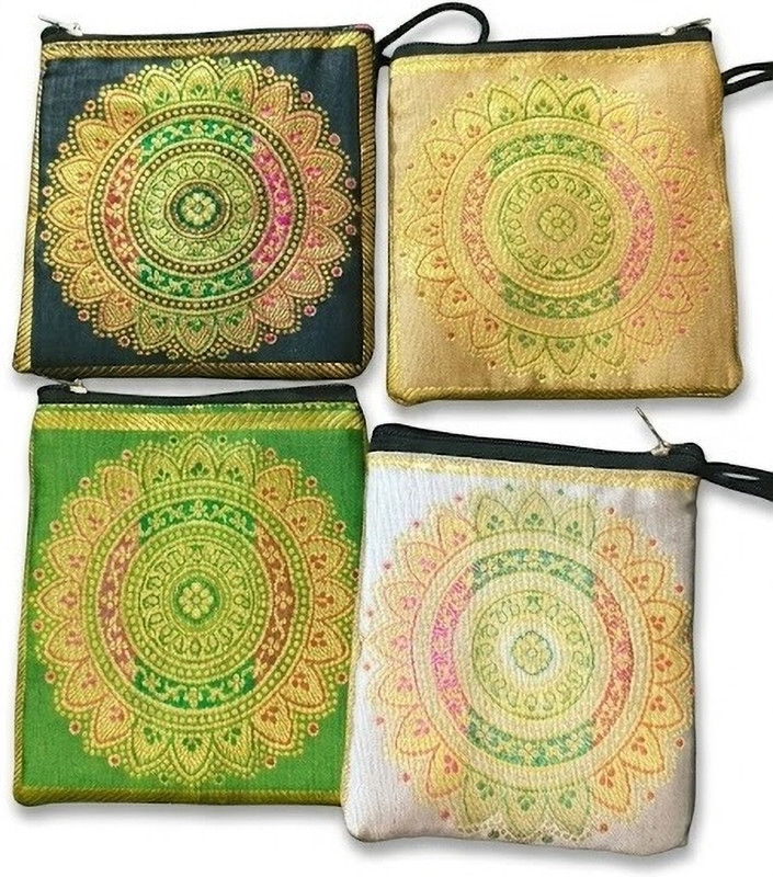 Yuvan Creation Mandala Mini Pouch Coin Purse