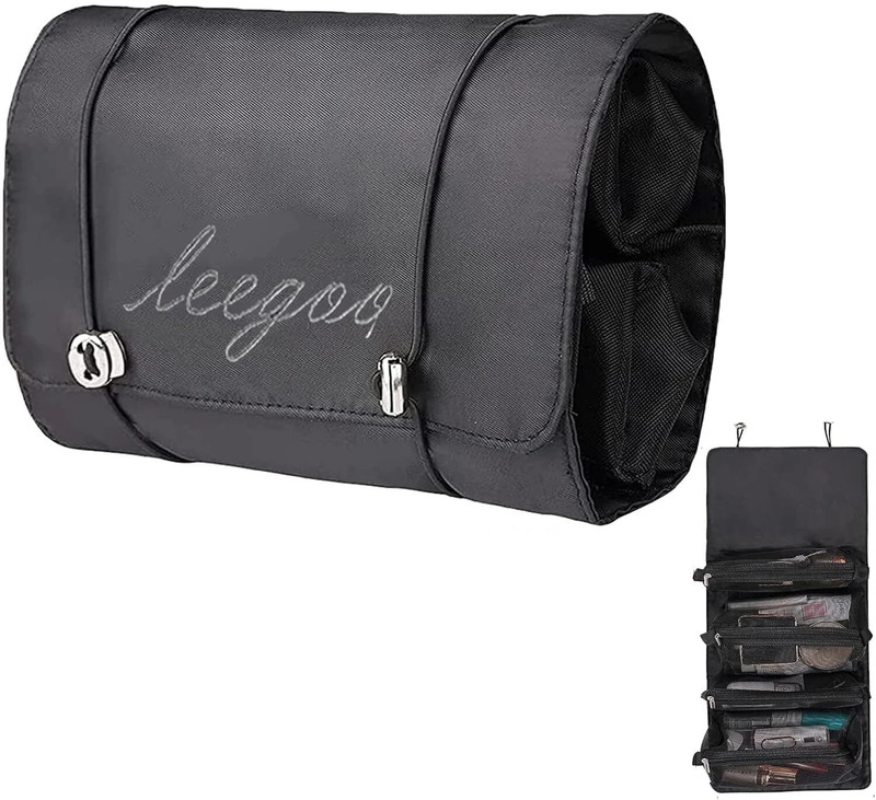 JD FRESH Make Up Bag Grey Cosmetic Bag