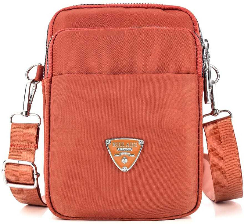 JI ACCESSORIES J I Women’s Multi Pocket Mobile Sling Crossbody Bag Mobile Pouch