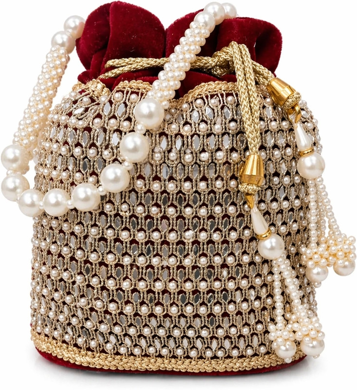imanienterprise Bridal potli bag for women / Potli bags for women wedding Potli