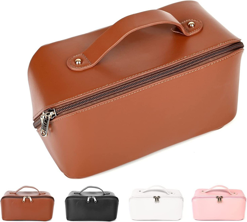 Virtuous Large Size PU Leather Cosmetic Kit |Pouch for Girls Cosmetic Bag
