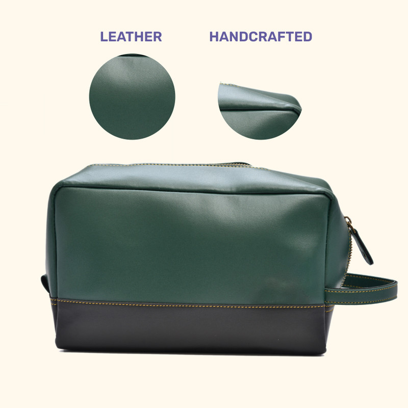 Vorak Ahimsa Stylist Handy Dopp Bag Pouch for Women Pouch