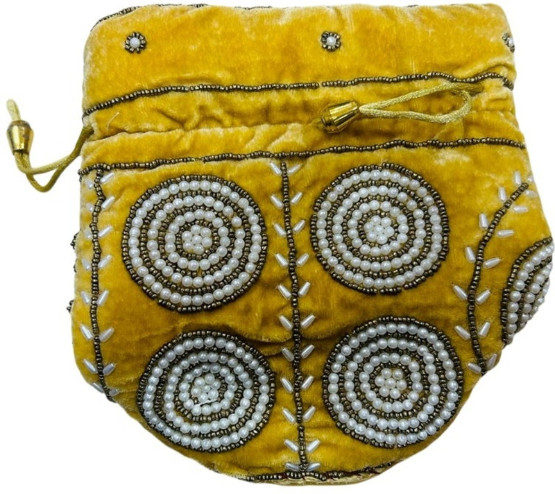 Puri Handicraft handcrafted fabric potli bags for women Potli