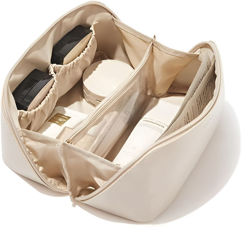 JOLLIFFE Travel Makeup Bag for Women Cosmetic Bag