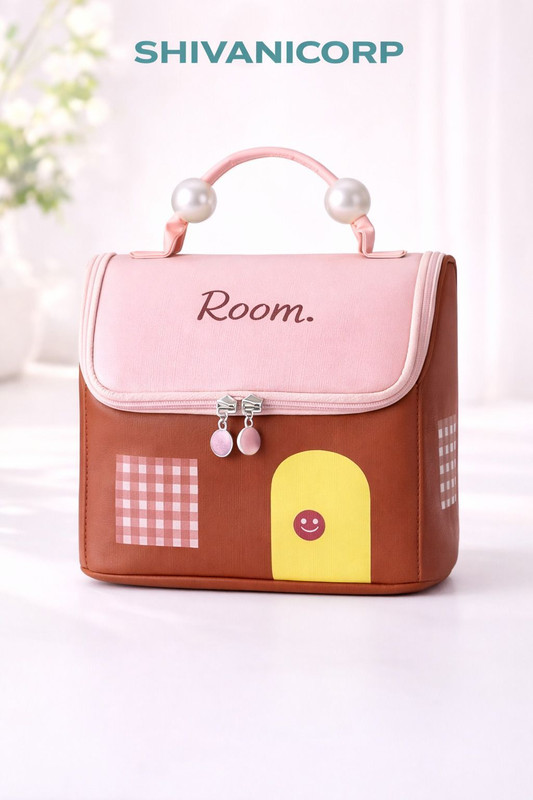 SHIVANI CORP Travel Makeup Bag,LargeCapacityCosmeticBag,Waterproof PortablePouch Toiletry Bag Cosmetic Bag