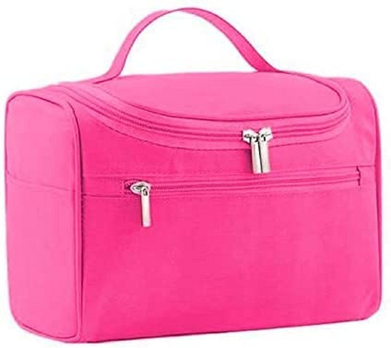 Onprix Multi functional Cosmetic, Toiletry Makeup Bag with Handle and Hook, Cosmetic Bag
