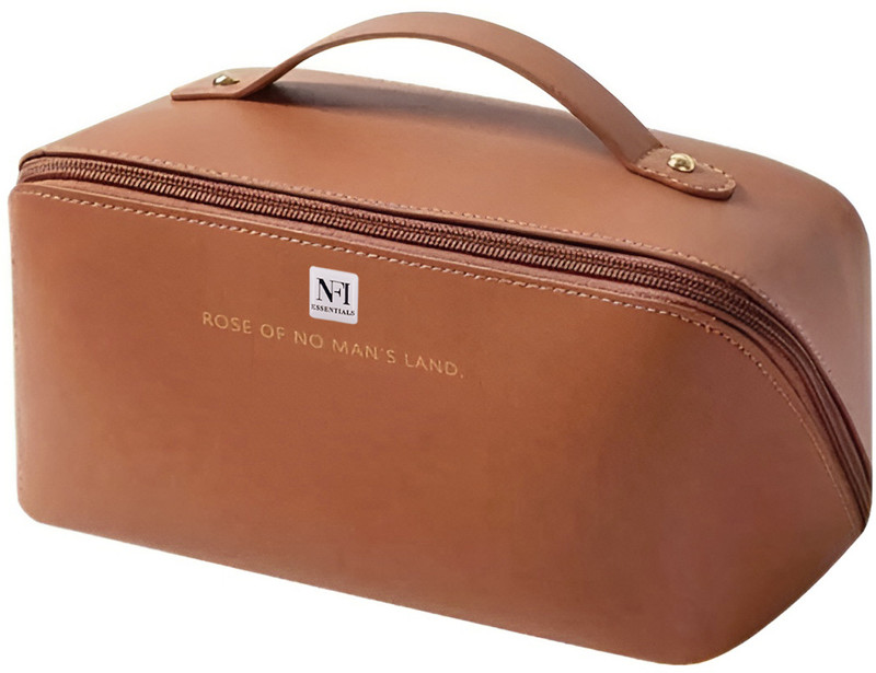 NFI essentials Cosmetic Travel Organizer Bag Women's Makeup Pouch Wide Opening Cosmetics Bag Cosmetic Bag
