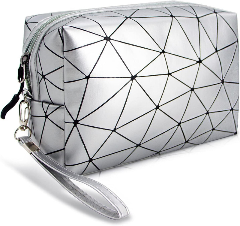 ComfyStyle Makeup Bag Purse Waterproof Cosmetic Bag Large Capacity Travel Zipper Pouch Bag Cosmetic Bag