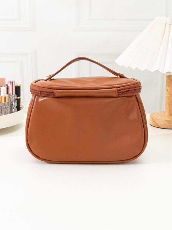 LOVHIDE PU Leather Cosmetic Bag for Women | Multipurpose Makeup Pouch Cosmetic Bag