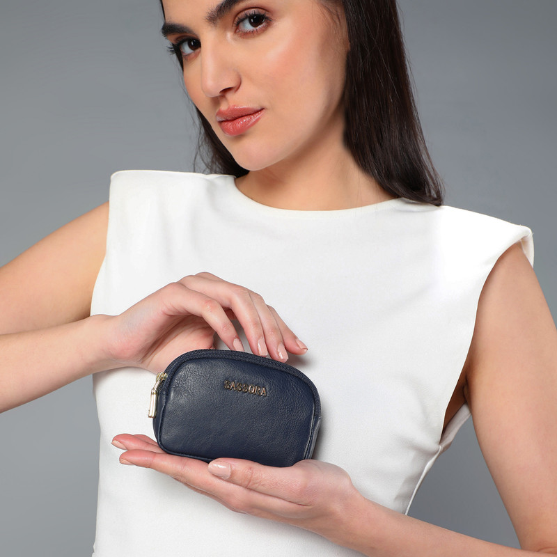 Sassora Leather Women Small Coin Pouch-A048 Coin Purse