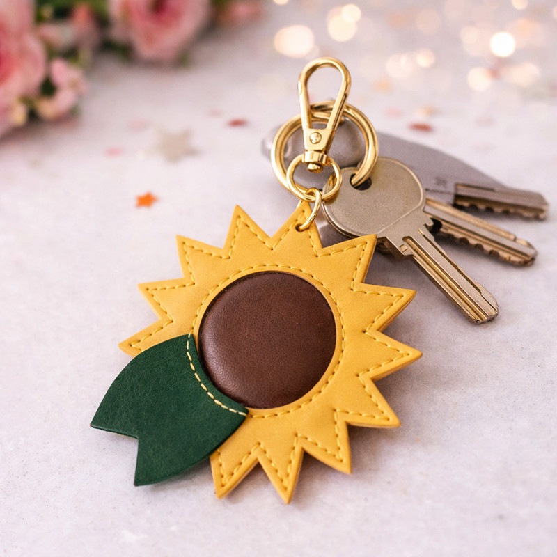lichi Keychain Greeting Gift Set Coin Purse