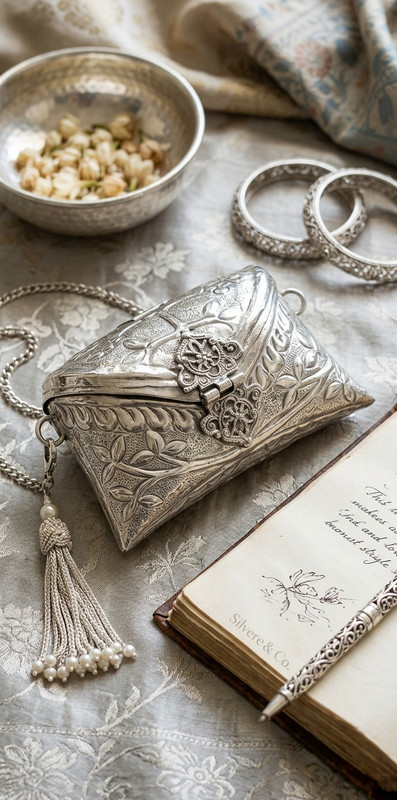 ALAKRIT Big Coin Purse I German Silver Coin Purse