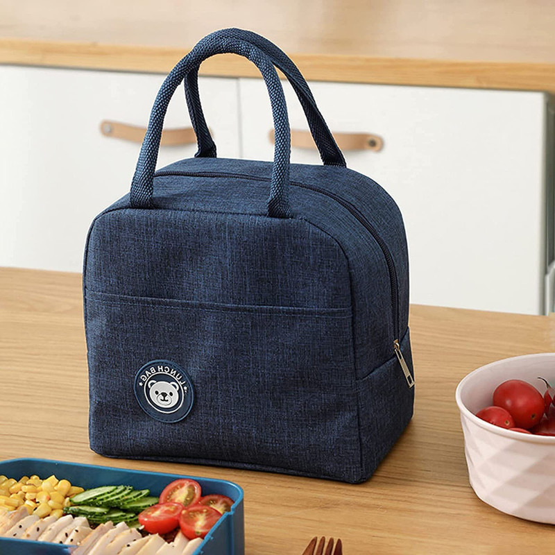 SHALAFI Food Storage Bag Leak-proof Insulated Lunch Tiffin Bag for Office,School,Picnic Cosmetic Bag