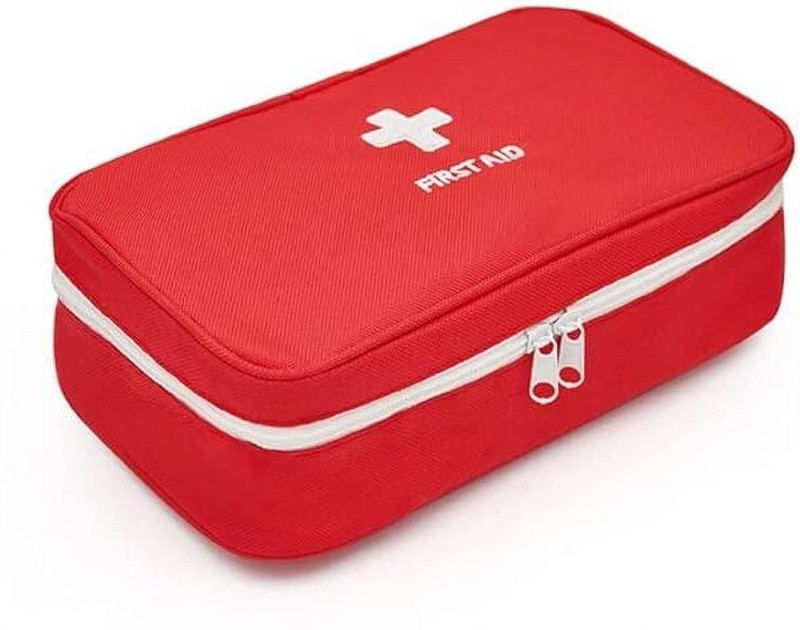 CHEFERYN First Aid Kit Bag Empty First Aid Pouch Mini Portable Medical Bag Pouch