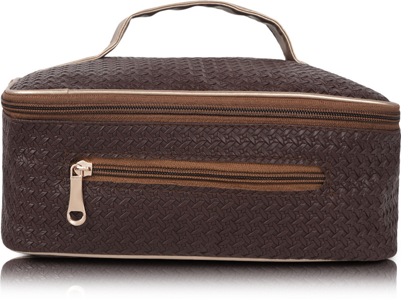 Blissful beauty Cosmetic Bag With Chain Pocket Cosmetic Bag