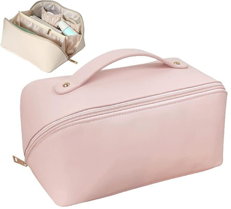 LASSIE Faux Leather make up bag Cosmetic Bag