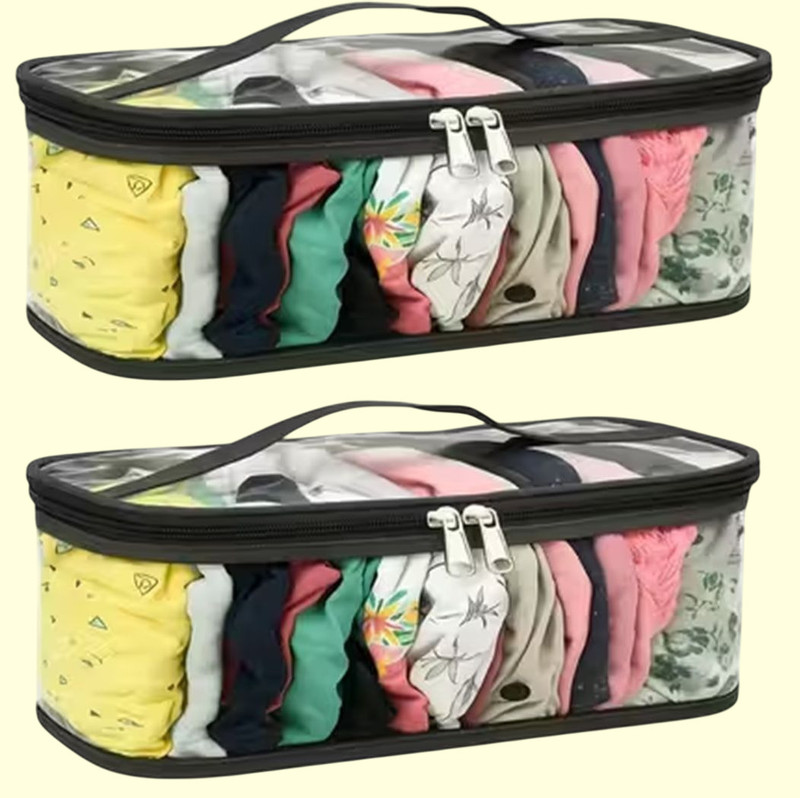 KITTI legging storage box ,Organizer box Cloth organiser Cloth storage box (black) Undergarments Storage bag Undergarments organizer Lingerie organizer Baby cloth cover Pack of 4 Socks organizer Drawer Organizers for Underwear, Innerwear(Black)