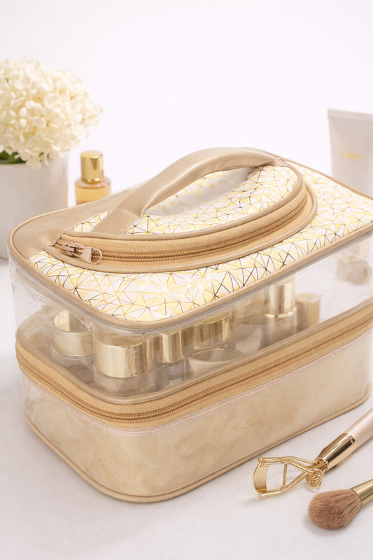 Astute Star D Nack Double Dacker Cosmetic Bag