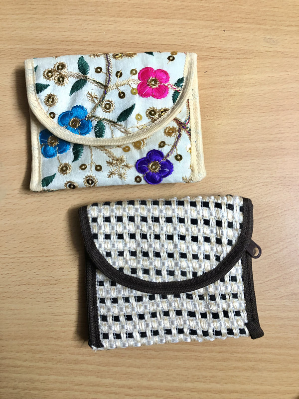 Art n jewels Jute Batua Combo of 2 For Women Coin Purse(Pack of 2)