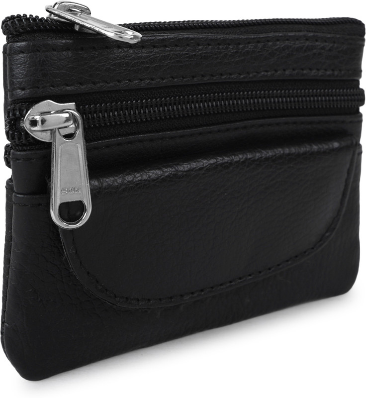 CIMONI Classy Genuine Leather Multi use Key Coin Pouch Wallet Coin Purse