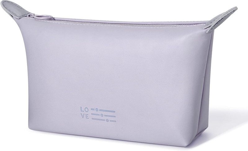 4tens Small Makeup Bag Cosmetic Bag for Women Waterproof Makeup Pouch with Zipper Cosmetic Bag