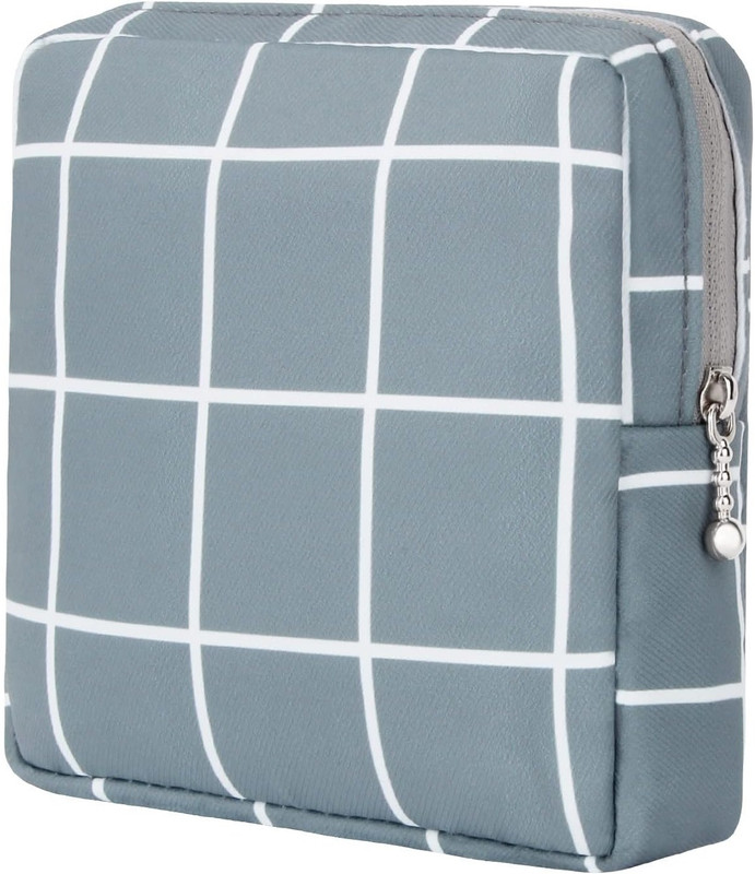 Trendegic Sanitary Napkin Pouch Pad Holder Travel Cosmetic Makeup Jewellery Storage Pouch Cosmetic Bag