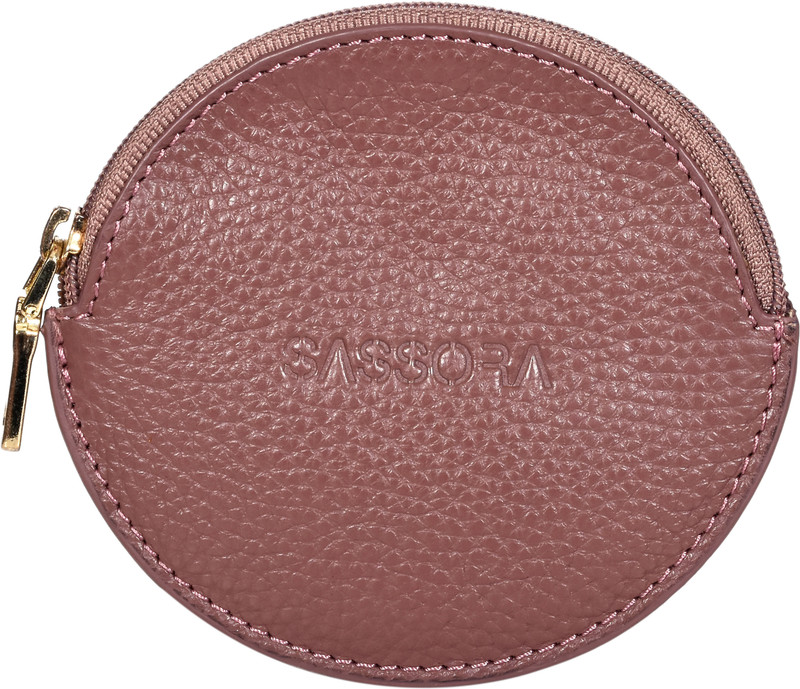 Sassora Premium Leather Slim Small Coin And Jewelry Pouch - A428 Coin Purse