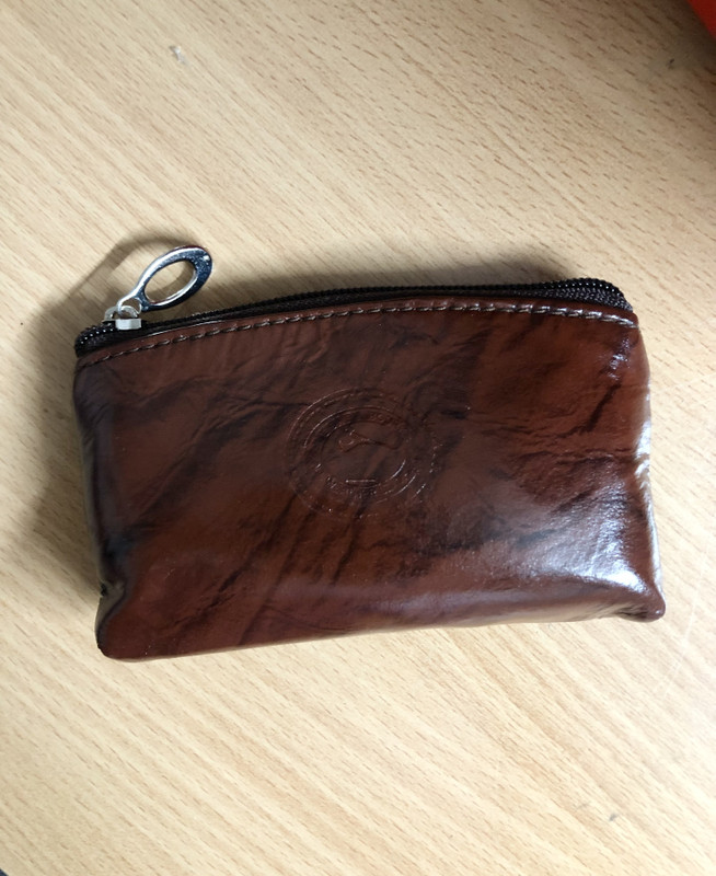 ANNAARZI Premium Leather Coin Pouch for Women Coin Purse
