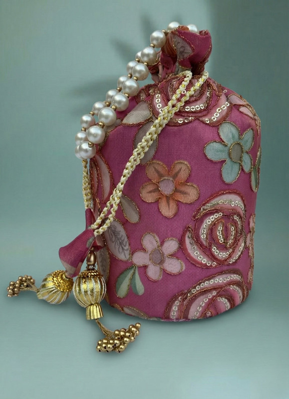 parampara hub pink 001 Potli