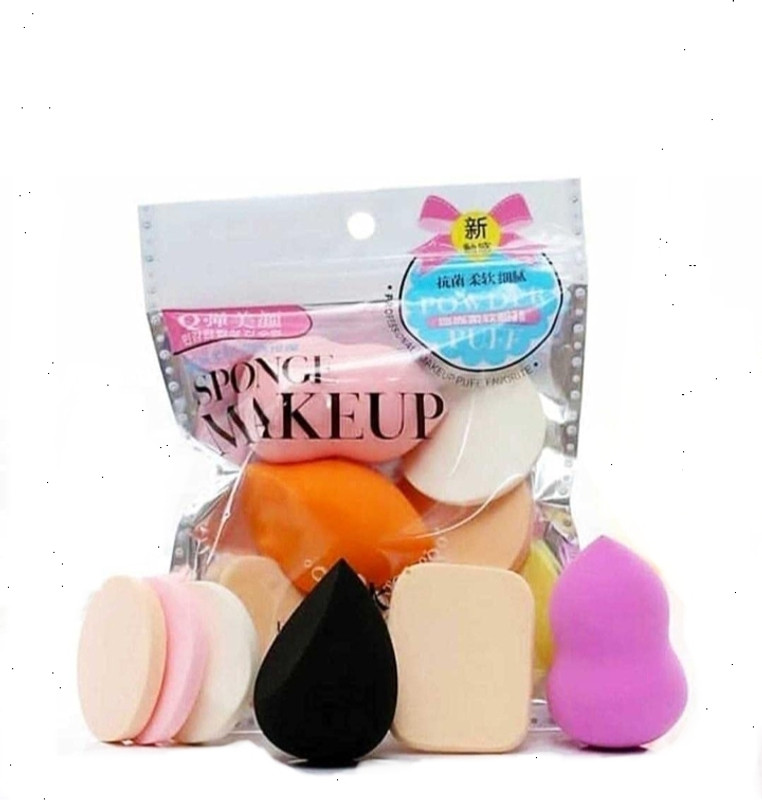 BRM TRADERS Make Up Sponge Beauty Blender Puff
- Set of 6 (Random Colors)(Multicolor)