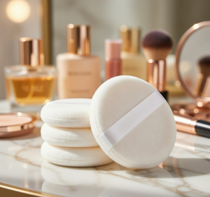ZAREEN ENTERPRISE PureGlow Makeup Puff(White)