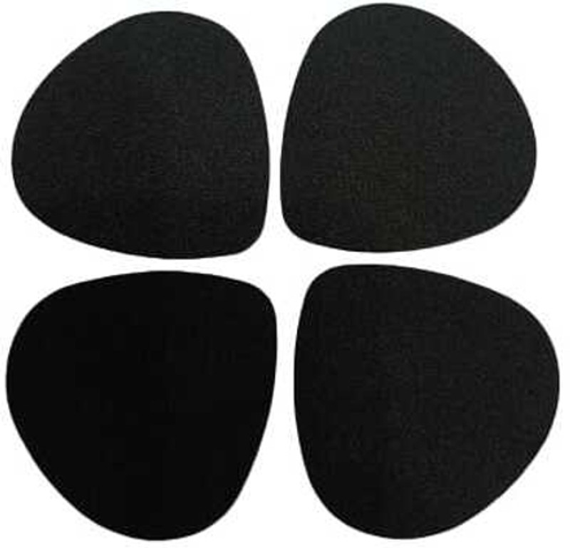 Trendy LUKASI MAKEUP POWDER PUFF 4IN1 YTRIANGLE SHAPE(Black)
