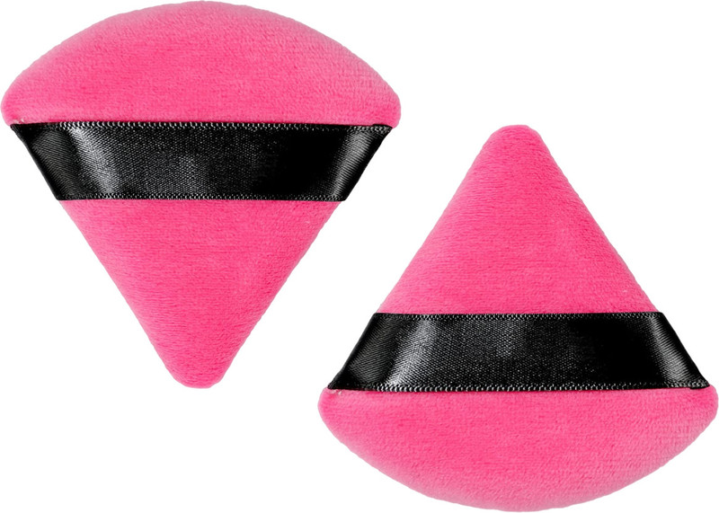 MYYNTI Triangle Powder Puff Makeup Soft Face Cosmetic Foundation Blender Sponge(2pcs)(Multicolor)