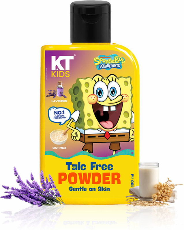 KT KIDS Kids Organic Baby Powder Skin Freshness & Cooling with Oat Milk, Lavender(Multicolor)