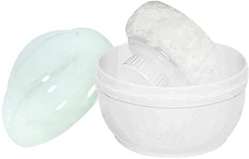 Fancy Walas Premium Powder Puff for Baby with soft puff(White)