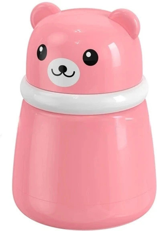 Honey Boo Portable Baby Powder Puff with Box Holder Container for Newborn & Kids(Pink)