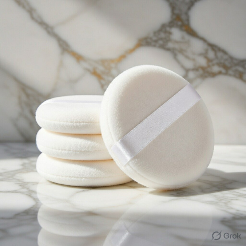 ZAREEN ENTERPRISE Premium Touch Beauty Puff(White)