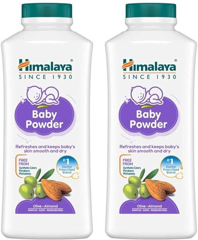 HIMALAYA Baby Powder 200g ( Pack of 2 ) |(White)