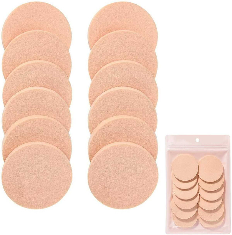 AJ BINCO Powder puff(Beige)