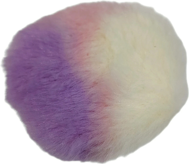 90 Degree Powder Puff Sponge Only Round for Baby Makeup With Out Box(Multicolor)