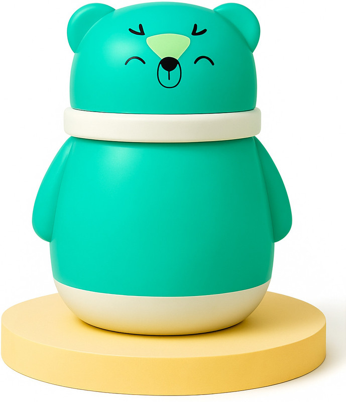 VIKNIK BABY POWDER PUFF DISPENSOR 1(Multicolor)