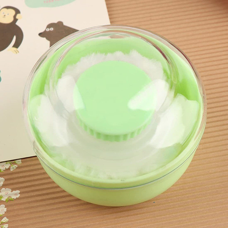 SBTs Premium Powder Puff with Powder Case(Green)